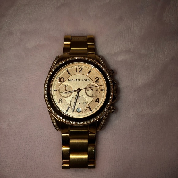 Michael Kors gold watch!